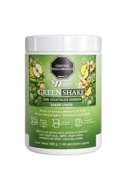 Batido verde nutricional