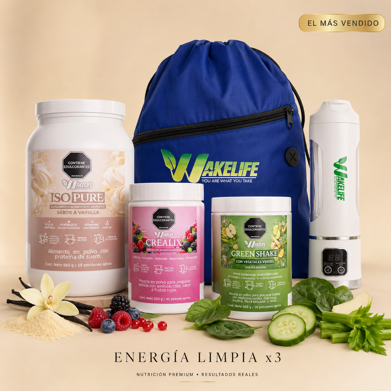 KIT ENERGIA LIMPIA X 3