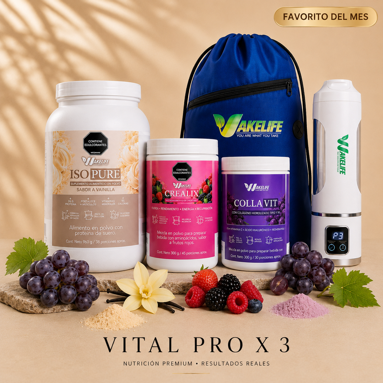 KIT VITAL PRO X 3
