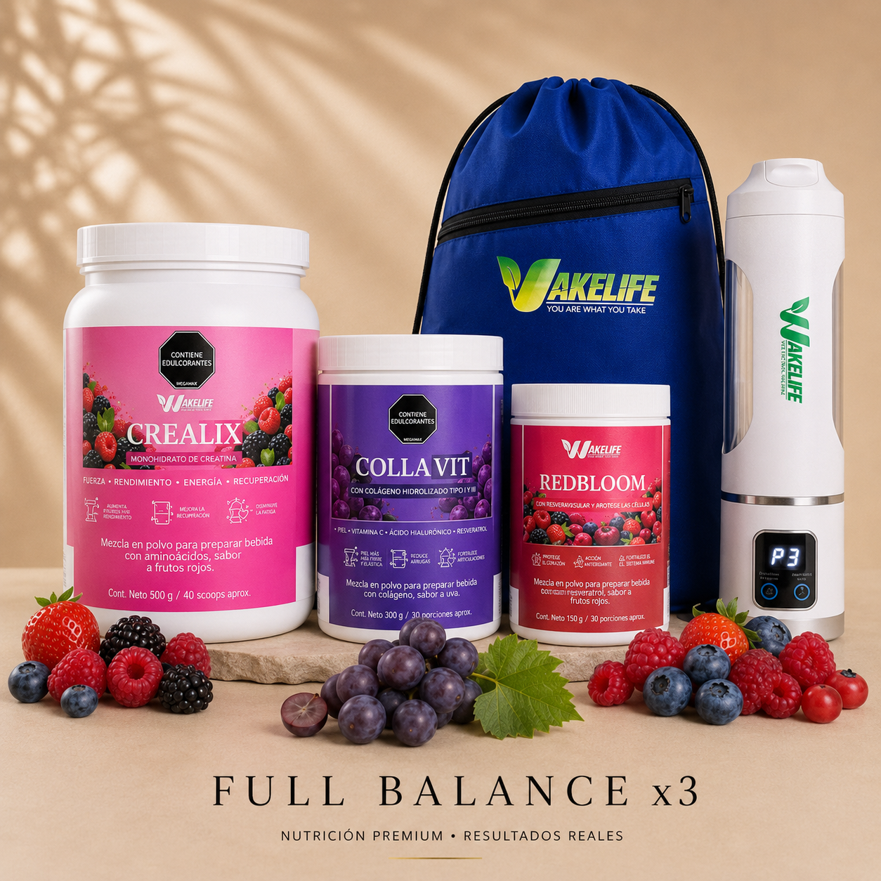 KIT FULL BALANCE X 3 